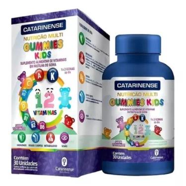 Imagem de Multi Polivitaminico Gummies Kids Gomas 30un - Catarinense