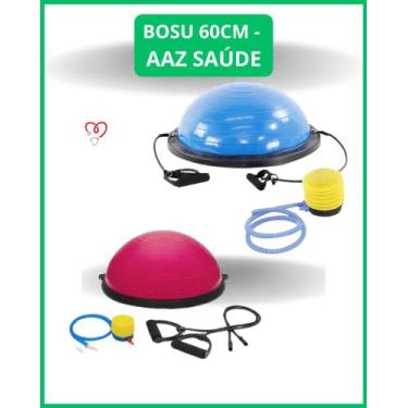Imagem de Bosu - Meia Bola Equilíbrio com pegador - AAZ Saúde
