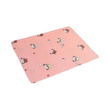 Imagem de Protetor De Cama Impermeável De Algodão Macio Com Base De TPU Reutiliz