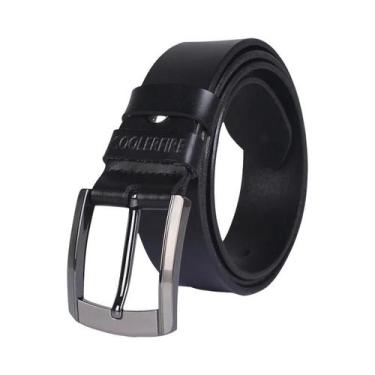 Imagem de Cinto De Couro Genuíno De Luxo Para Homens, Correia De Couro De Vaca, 