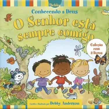 Imagem de Livro - BOX - Conhecendo a Deus O senhor está sempre comigo - 3 livros