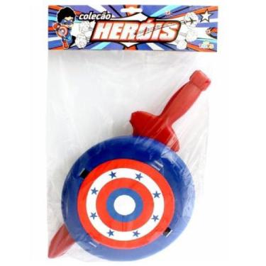 Imagem de Espada com Escudo Cores Variadas - 0458 - MINI TOYS