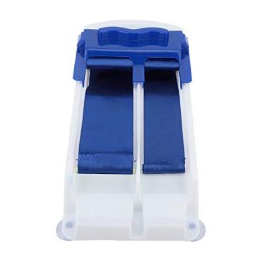 Imagem de Raguso Máquina de enrolar carne de plástico multifuncional ferramenta de enrolar carne vegetal máquina de sushi ferramenta de cozinha para festa de restaurante familiar (tamanho grande)