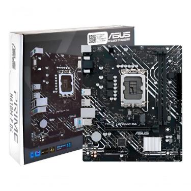 Imagem de Placa Mãe Asus Prime H610m-f D4, Intel Lga 1700, Matx, Ddr4 Preto