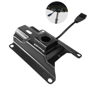 Imagem de Base Flange Cadeira de Escritorio Regulagem Altura do Pistao Trabalho Home Office Casa Quarto Reparo