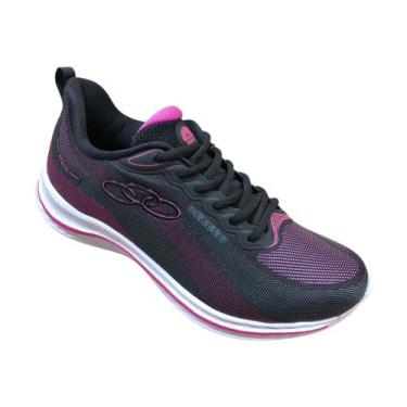 Imagem de Tenis Feminino Olympikus Esportivo Treino Corrida Caminhada, Preto pin