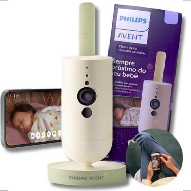 Imagem de Baba Eletrônica Philips Avent Sem Fio Câmera Bebê Noturna Full HD