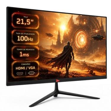 Imagem de Monitor 21,5 Polegadas Full HD IPS 100Hz 1ms HDMI VGA VESA 75x75 Bivol
