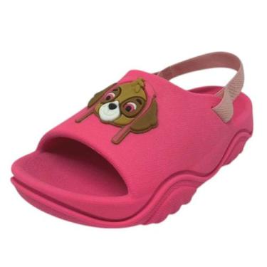 Imagem de Chinelo Elastico Infantil Menina Patrulha Canina Bold, Rosa escuro, 19