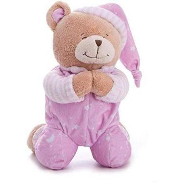 Imagem de Urso de Pelúcia que Reza Buba, Rosa