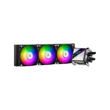 Imagem de Water Cooler Segotep KL, ARGB, 360mm, AMD/Intel, Preto - SEG-WC-BC360K