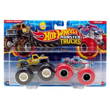Imagem de Car Hot Wheels Monster Ramblin Wrecker Totaled Jcc67 5430