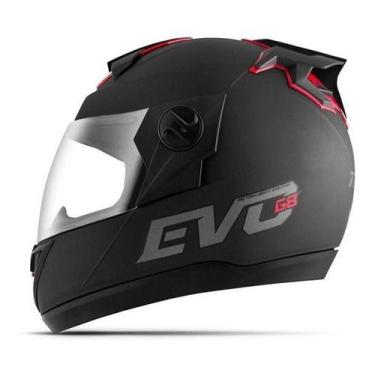 Imagem de Capacete Evolution Protork 788 G8 Evo Com Narigueira - Pro Tork, Preto
