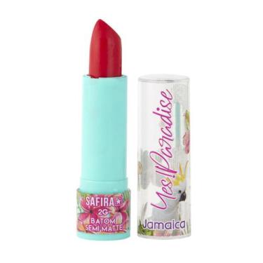 Imagem de Batom Semi Matte 2g Coleção Yes!Paradise Jamaica Safira - SAFIRA COSMÈ