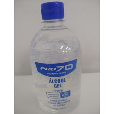 Imagem de Álcool 70 Gel Antisséptico Hidratante 485mL Hands Clean Bion - BIONAT 
