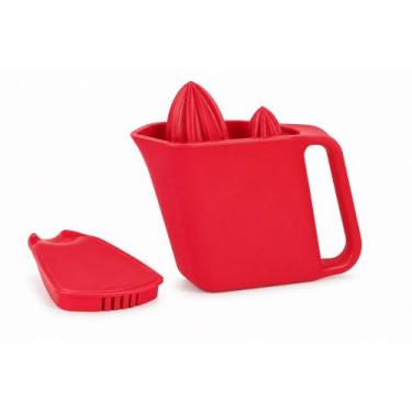Imagem de Jarra com Tampa e Expremedor 1 L - TOP LINE UD, Vermelho