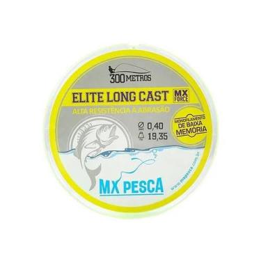 Imagem de Linha mx pesca elite amarela 0,33m 300mt