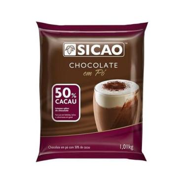 Imagem de Chocolate Em Pó 50% Cacau Sicao 1,01kg