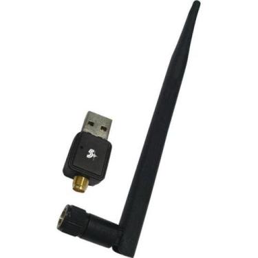 Imagem de Adaptador USB Sem Fio 2.4ghz 5+