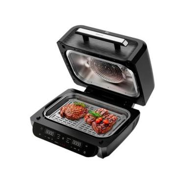 Imagem de Air Fryer Wap Barbecue Flame 10L Digital Preta e Cinza FW012055, Preto