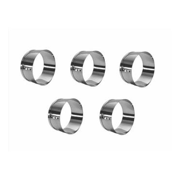 Imagem de Aro Cortador Redondo P Bolo, Massas, Biscoito 7x5 Cm - 5 Un