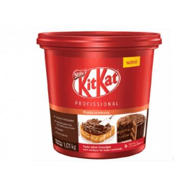 Imagem de Recheio Kit Kat 1kg Pasta Cremosa Nestlé Profissional