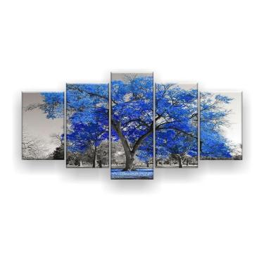 Imagem de Quadro Decorativo Arvore Kit Mosaico Sala Quarto 129x61