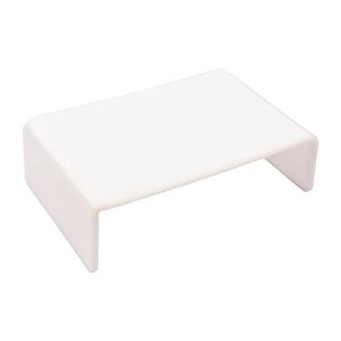 Imagem de Qudai Suporte de monitor acrílico Riser Universal Computador Desktop Laptop Ergonômico Suporte Retangular Organizador para Mesa Gamers Home Office Compatível com PC Laptop Multimídia