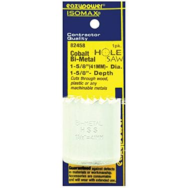 Imagem de Eazypower Serra de buraco BI-metal cobalto 82458 (1 pacote), 1-5/8" x 1-3/8"