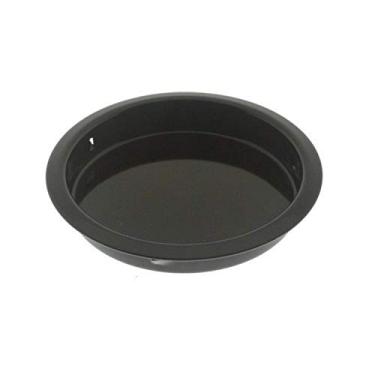 Imagem de idh by St. Simons 25420-019 puxador redondo de latão sólido de qualidade premium, preto fosco