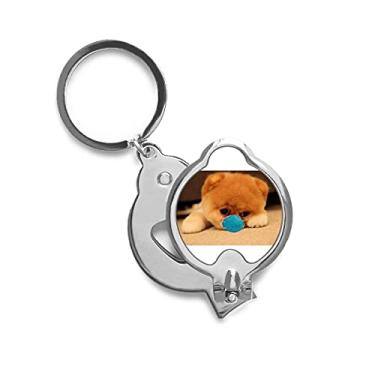 Imagem de Cortador de unhas Lazy Head Lovely Pet Dog Expression Finger Nail Clippers Tesoura de aço inoxidável