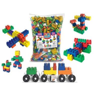 Blocos de Montar - 1.000 Peças Blocos de Montar Melhores Brinquedos  Educativos Para as Crianças e colchonetes. Conheça a PlayHobbies