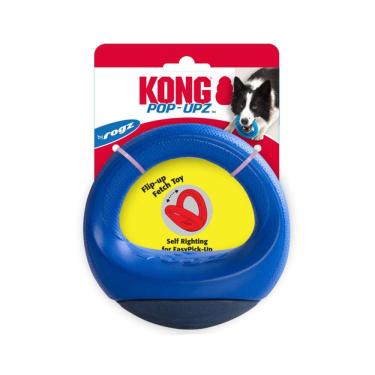 Imagem de Brinquedo Interativo Kong Scuttle Pod Dispenser de Ração e Petiscos Para Cães - Azul