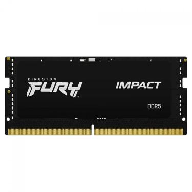 Imagem de Memória 16GB DDR5 4800Mhz, Kingston Fury Impact para Notebook, KF548S38IB-16 kingston