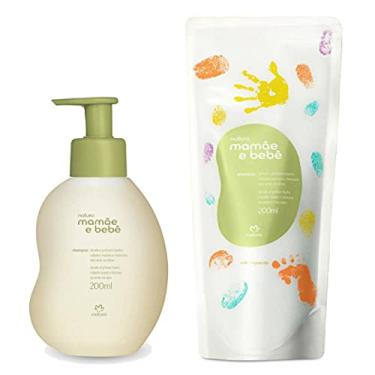 Imagem de Shampoo Mamãe e Bebê Natura 200ml + Refil Shampoo Mamãe e Bebê 200ml