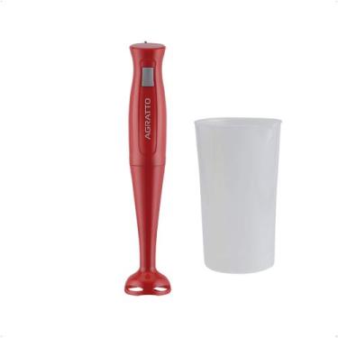 Imagem de Super Mixer Vermelho com Copo 220V 200W Agratto MXV - 9434, 220V