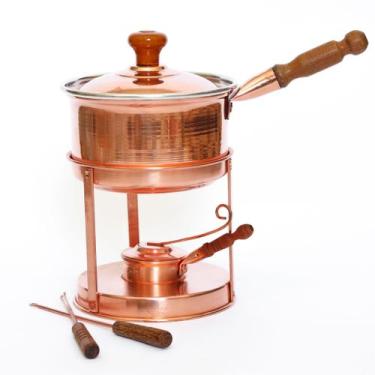 Imagem de Fondue De Cobre Completo  - Artesanato em Cobre