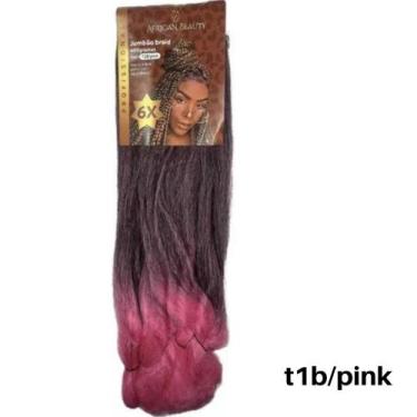 Imagem de Jumbo Jumbão 800 Gramas Cabelo African Beauty 2 Pacotes - bbless, 1b/p