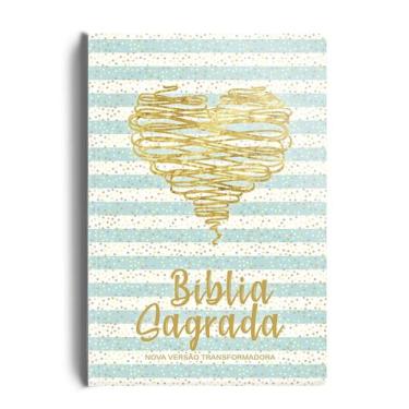 Imagem de Livro - Bíblia NVT - Capa semi luxo coração brilhante