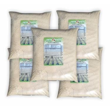 Imagem de Fertilizante Gesso Agricola Pacote 25Kg Sulfato Calcio Adubo - AGROADU