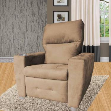 Imagem de Poltrona Do Papai e Mamae Reclinavel Emily - Beatriz  Decor, CAPPUCCIN