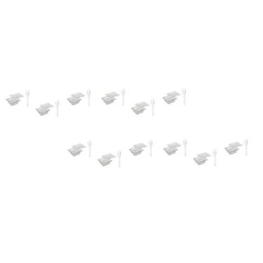 Imagem de CONJ 16 CUBAS Gastronômicas Em POLICARBONATO GN 1/6X65 mm 900 ml + 16 