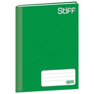 Imagem de Caderno Brochura 1/4 Stiff Verde 96 Folhas Jandaia
