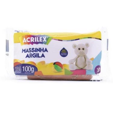 Imagem de Massinha Argila Terracota Acrilex 100g