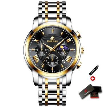 Imagem de Relógios masculino marca superior multifuncional cronógrafo quartzo - 
