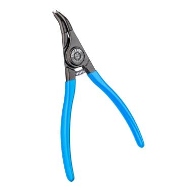 Imagem de Alicate Angular para Anéis Internos Pontas Curvas 45º 8000 A12 - Gedore 029209