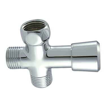 Imagem de Kingston Brass Desviador de chuveiro K161A1 Designer Trimscape Showerscape, cromado polido