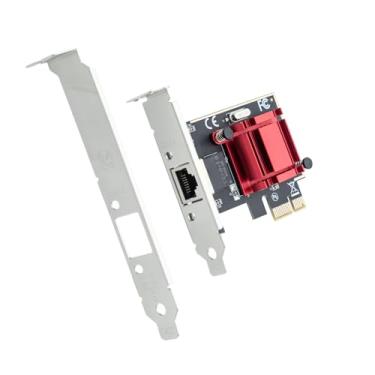Imagem de ipolex Placa adaptador de rede Gigabit PCIe NIC com controlador Intel I210AT, placa LAN PCI Express Ethernet 10/100/1000Mbps, suporta PXE, para Windows/Windows Server/Linux, compatível com Intel