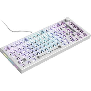 Imagem de Carcaca Modular para Teclado Mecanico Gaming Glorious GMMK, cinza