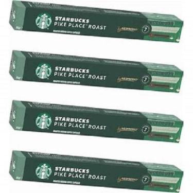 Imagem de Café em cáps pike place roast lungo nespres starbucks 10cáps